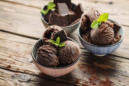 Glace chocolat thé vert menthe 500ml