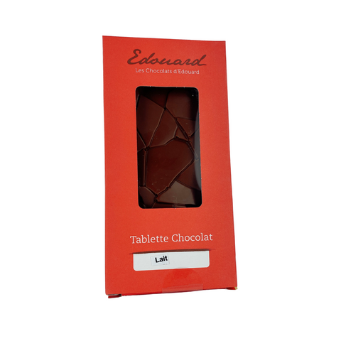 Tablette chocolat lait 100gr