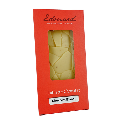 Tablette chocolat blanc 100gr